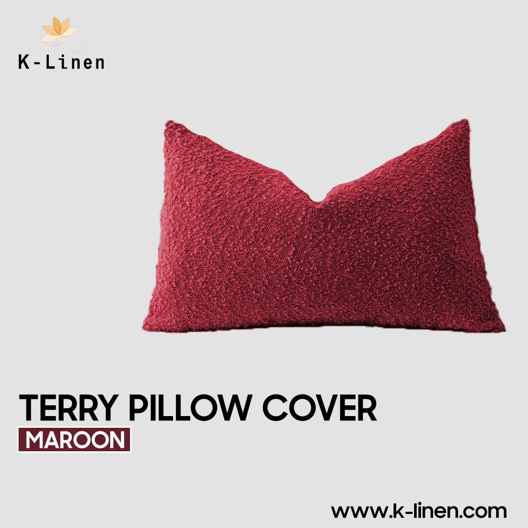Pair of Terry Pillow Cover