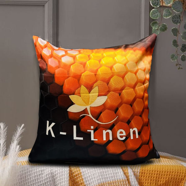 Digital Silk Cushion Cover - K-Linen