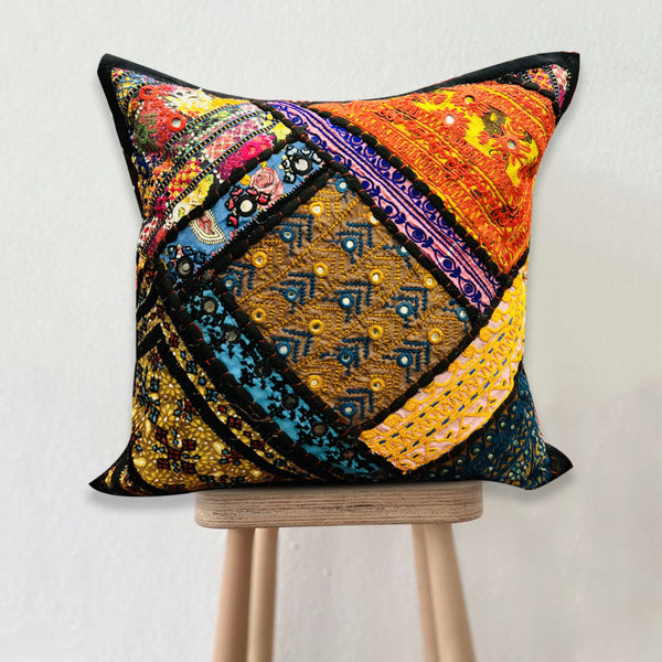 Handmade Cushion Cover - Gilgit Glamour