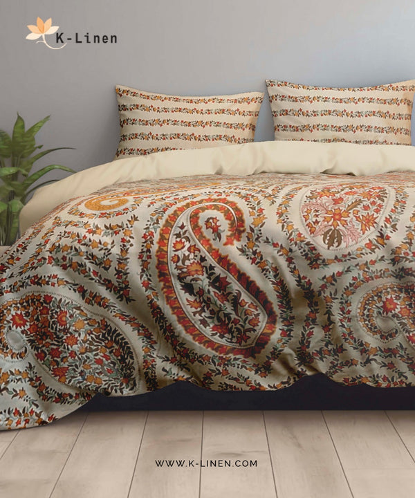 Entwine Cotton Bed Sheet