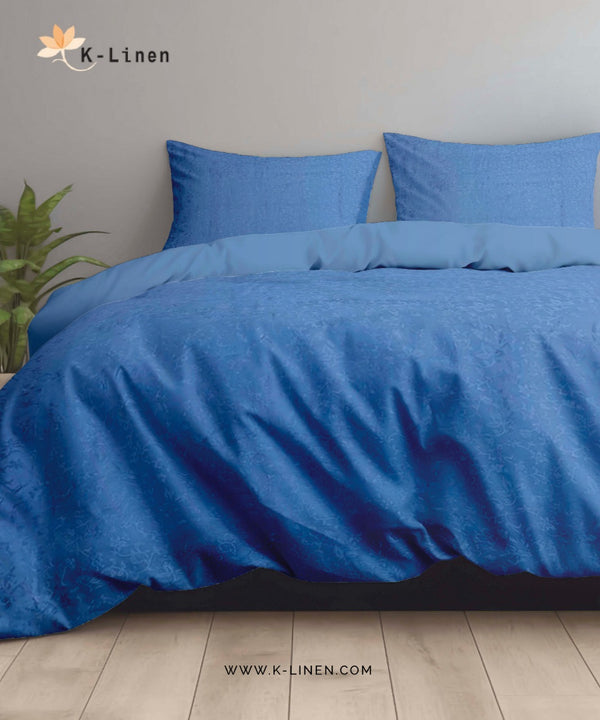 Jacquard Bedsheet - Blue