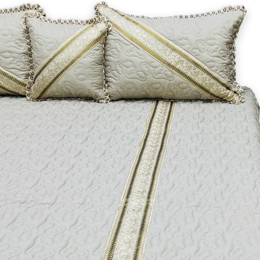 Quilted Bedspread Set- Elegira