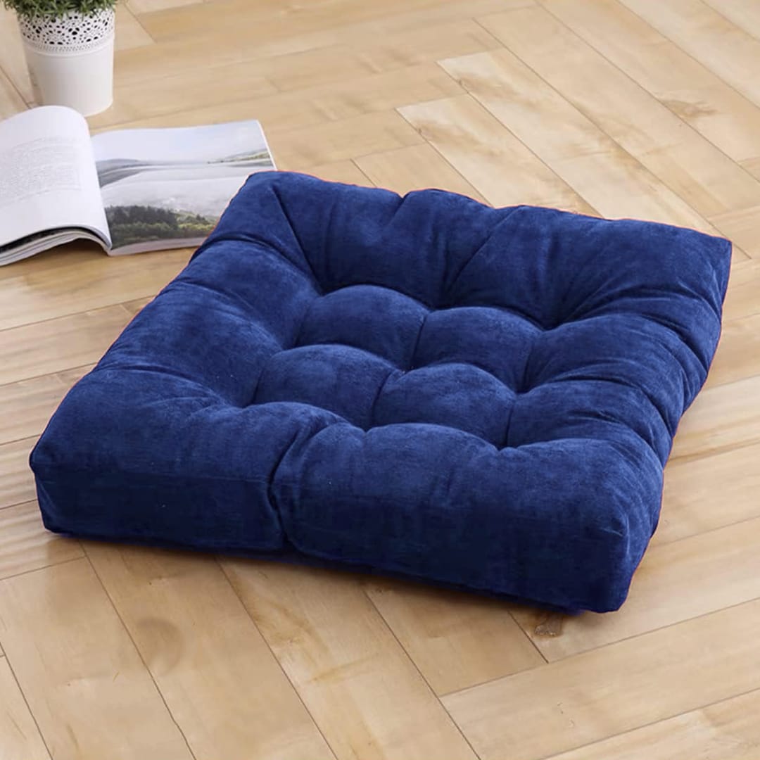 Square Shape Velvet floor Cushion