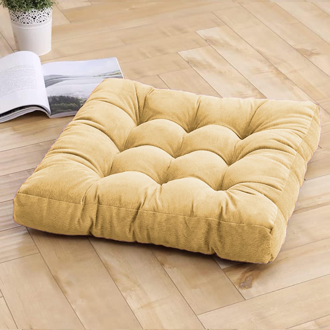 Square Shape Velvet floor Cushion