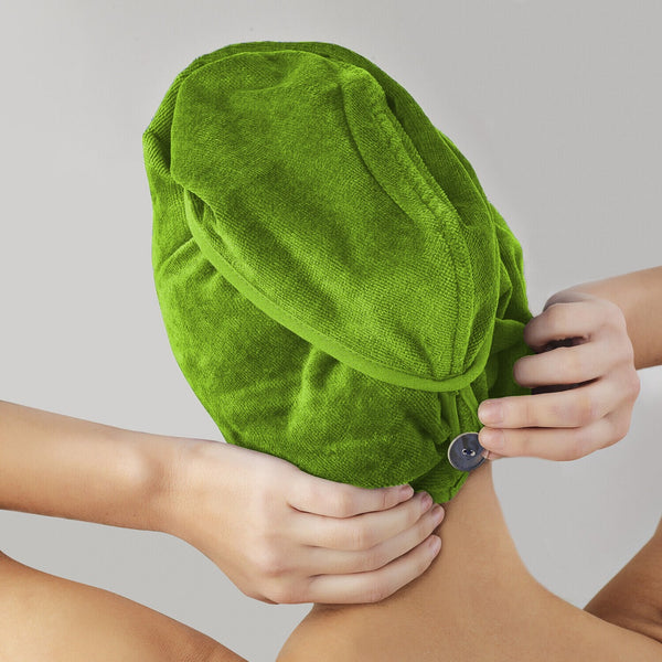 Hair Turban / Hair Towel  - Green