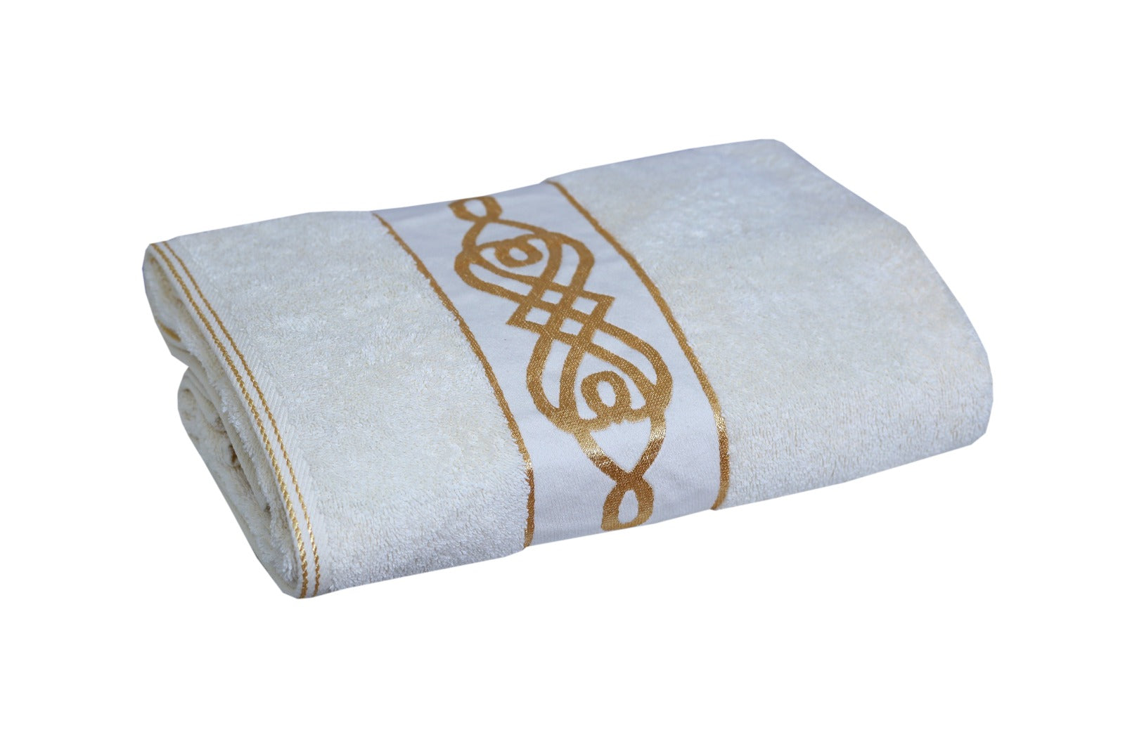 Premium Jacquard Towel - White