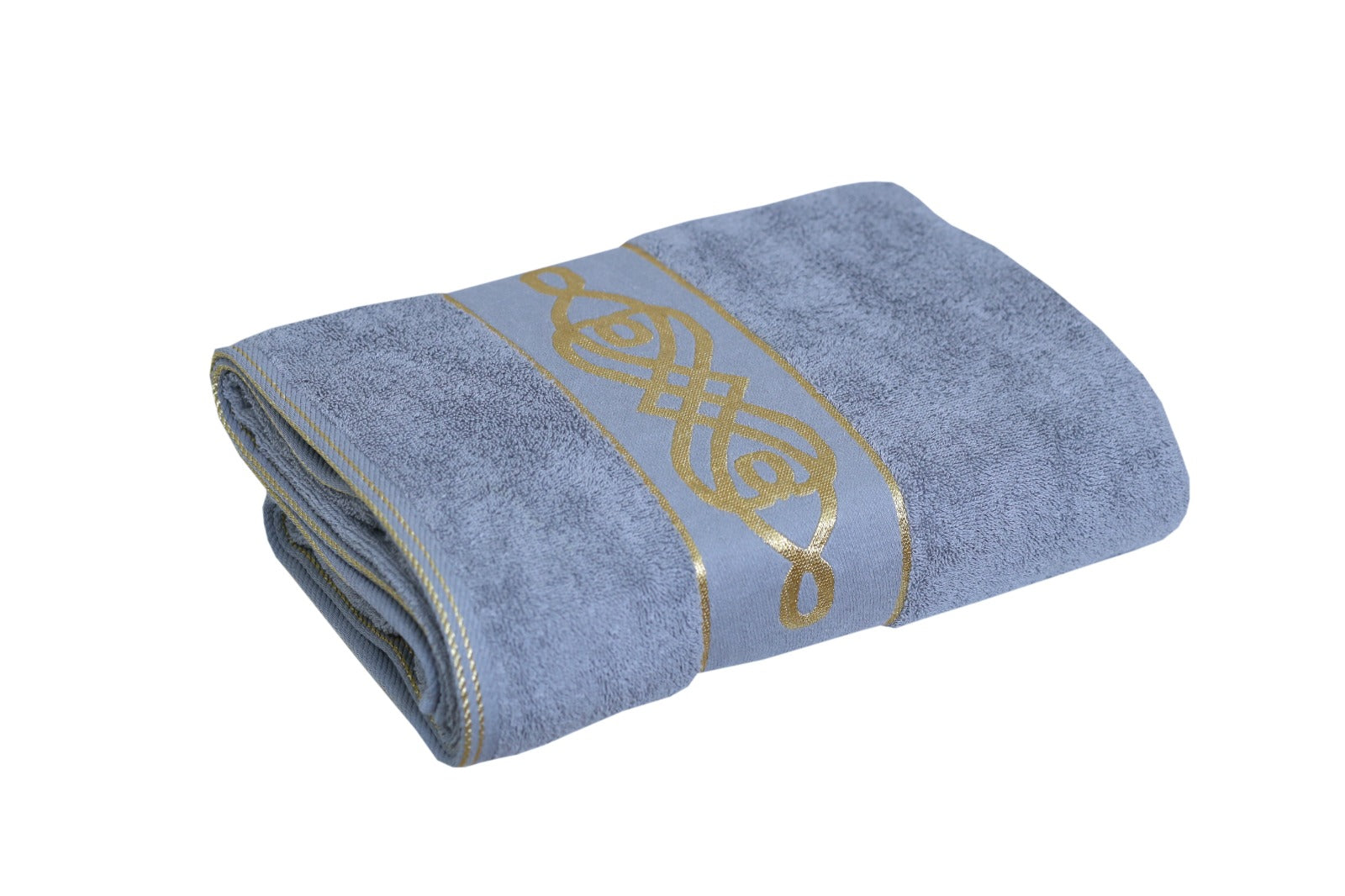 Premium Jacquard Towel- Light Grey