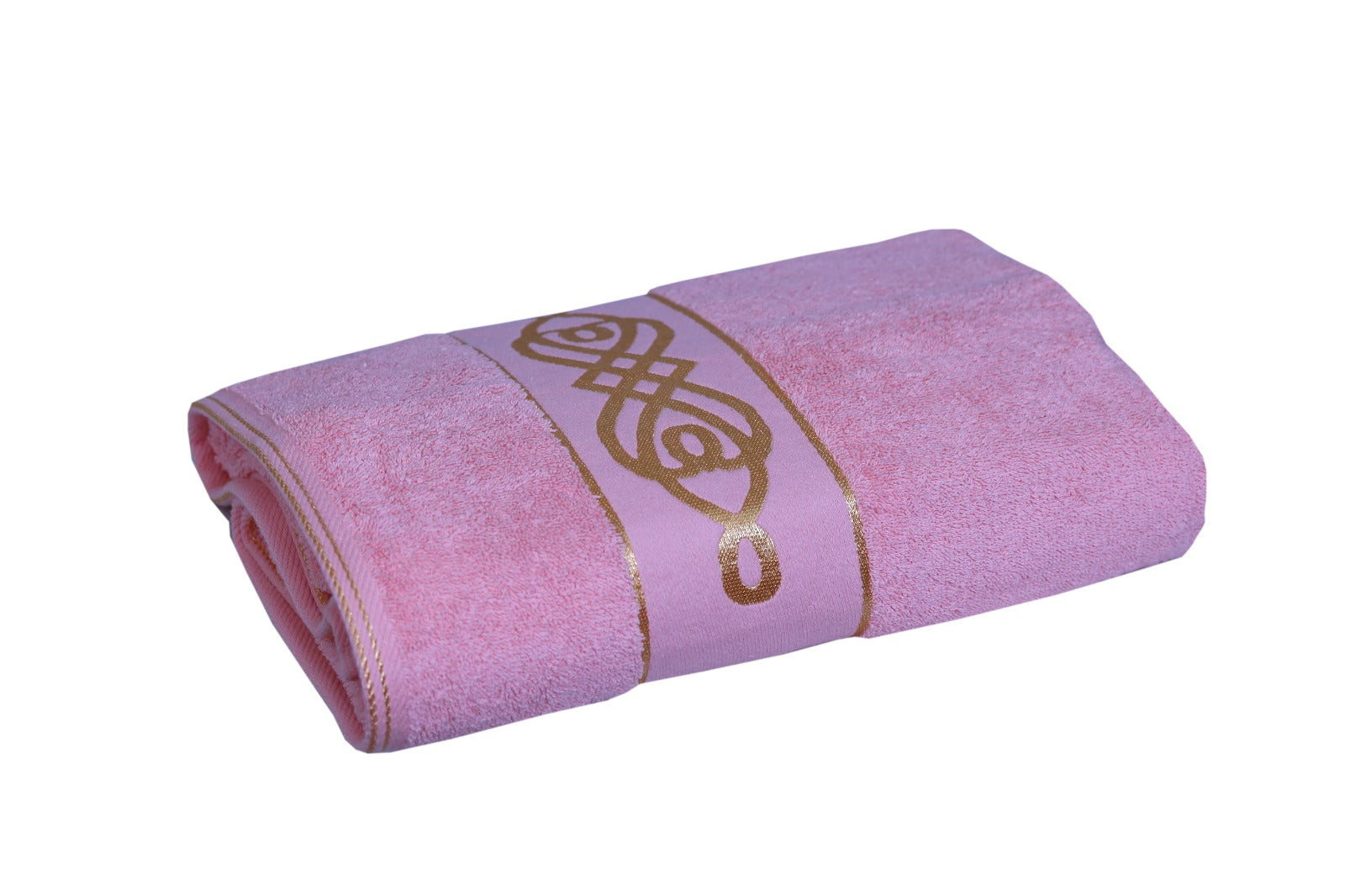 Premium Jacquard Towel - Pink