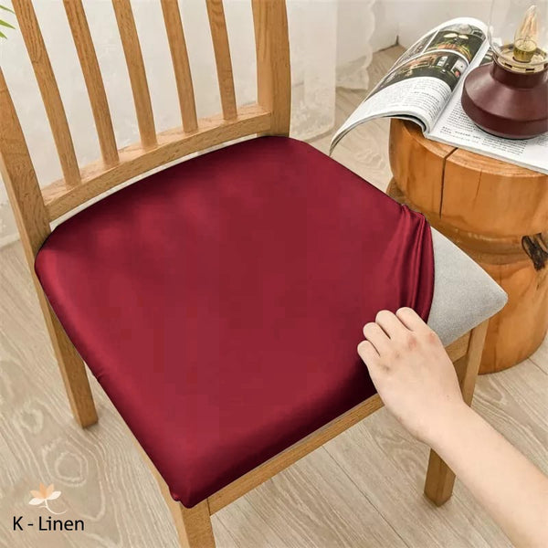 Chair Seat Covers- Maroon