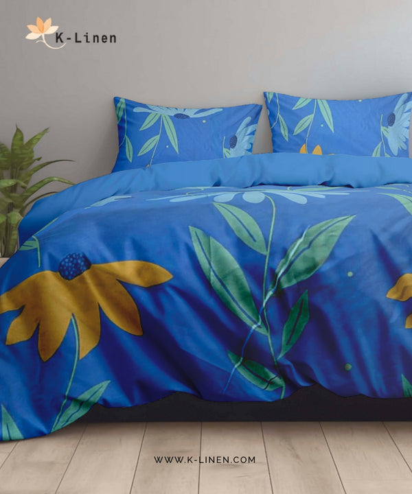 Bloomrise Cotton Bed Sheet