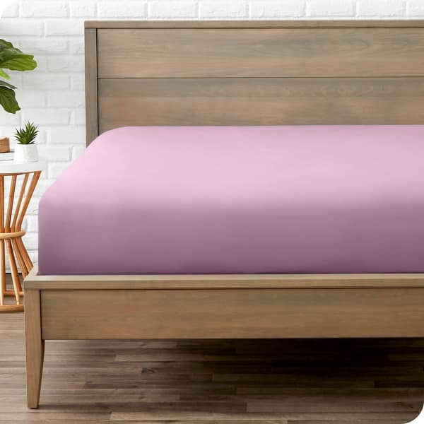 Jersey Bed Fitted Sheet - Pink