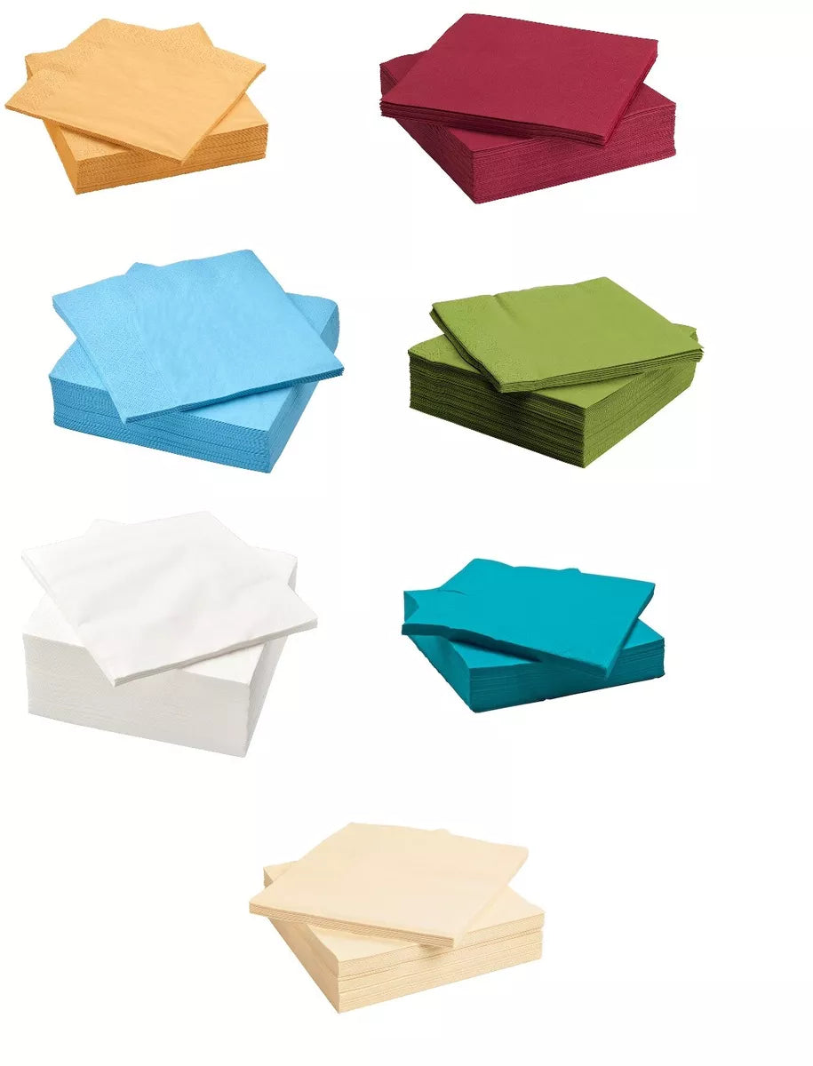 Jersey Multipurpose Cleaning Cloths - Mix Colors - Pack Of 12 Pcs