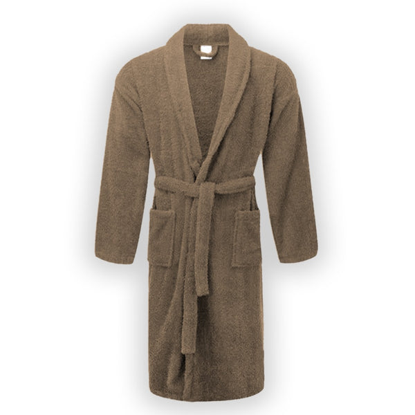 Terry Premium Bathrobe - Brown