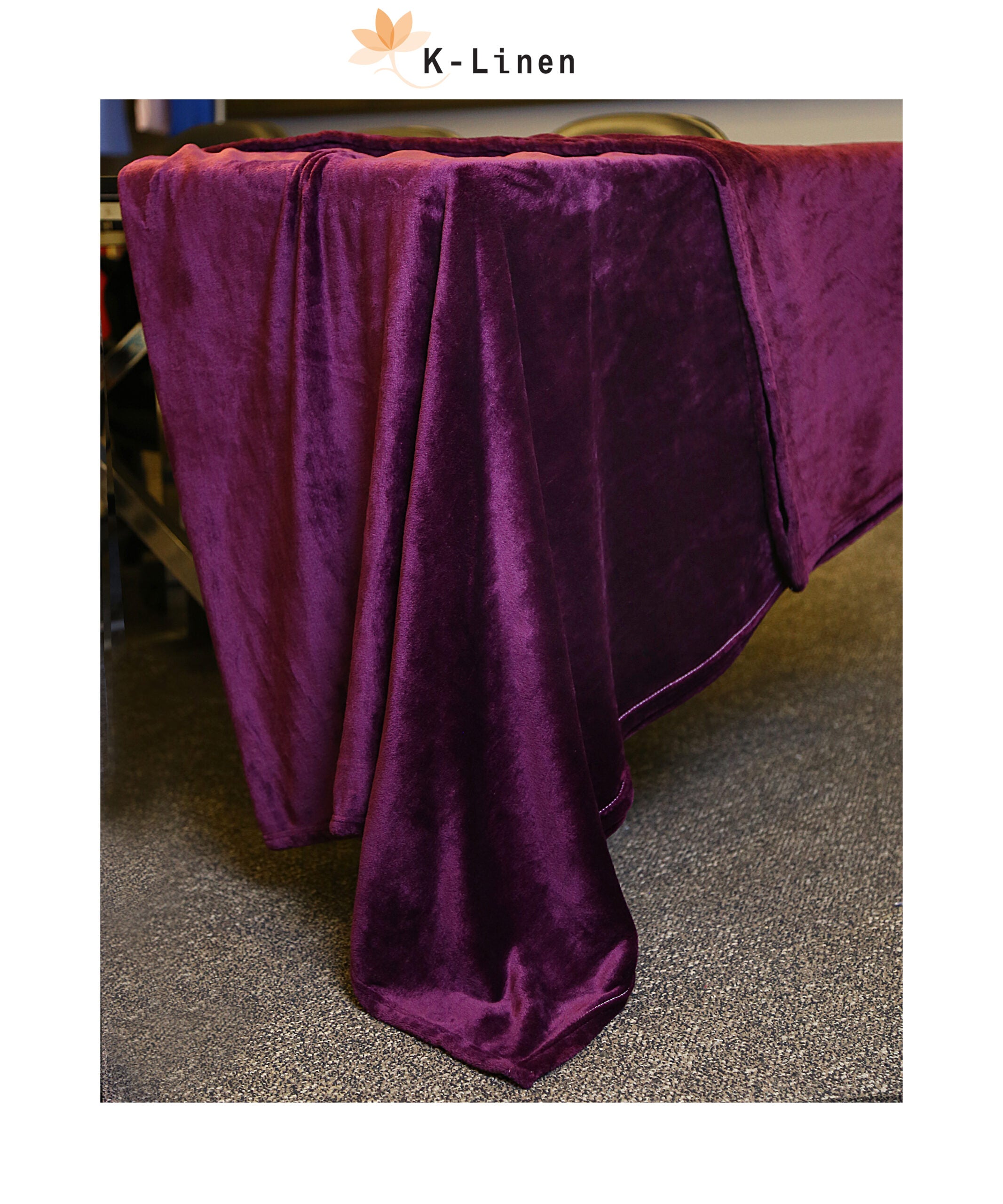 Purple Plush Blanket