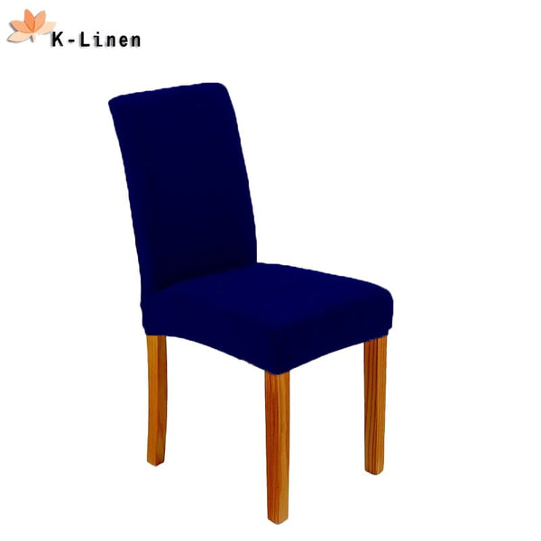 Dining Room Chair Covers - Navy Blue