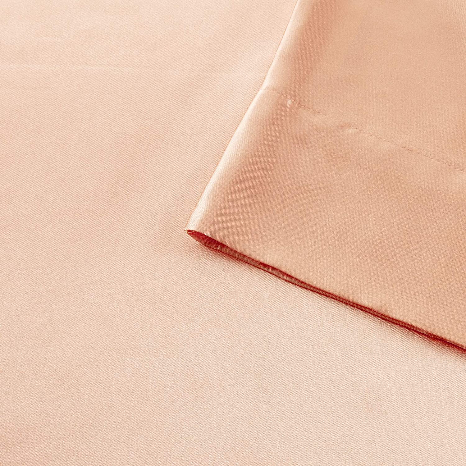 Premium Satin Silk Sheet - Blush Pink
