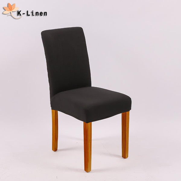 Dining Room Chair Covers - Black