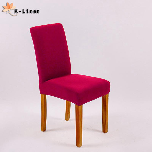Dining Room Chair Covers - Maroon