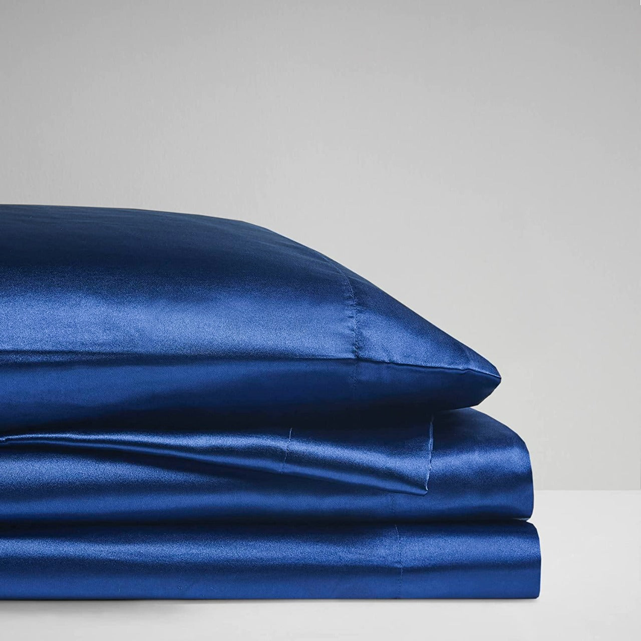 Premium Satin Silk Sheet - Royal Blue