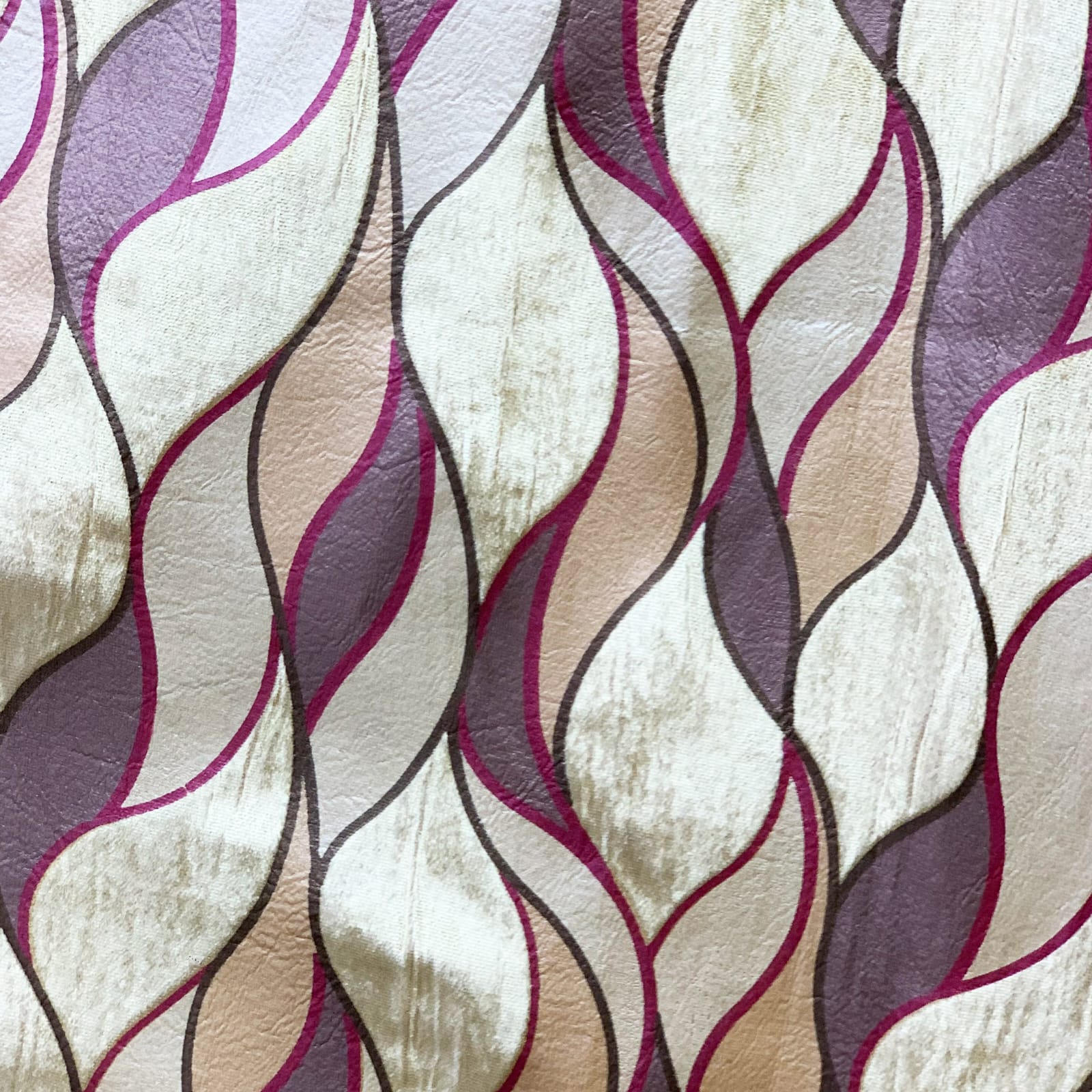 Premium Velvet Curtain Self Print-Modern Elegance