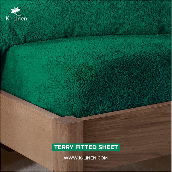 Terry Exclusive Sheet - Emerald Green